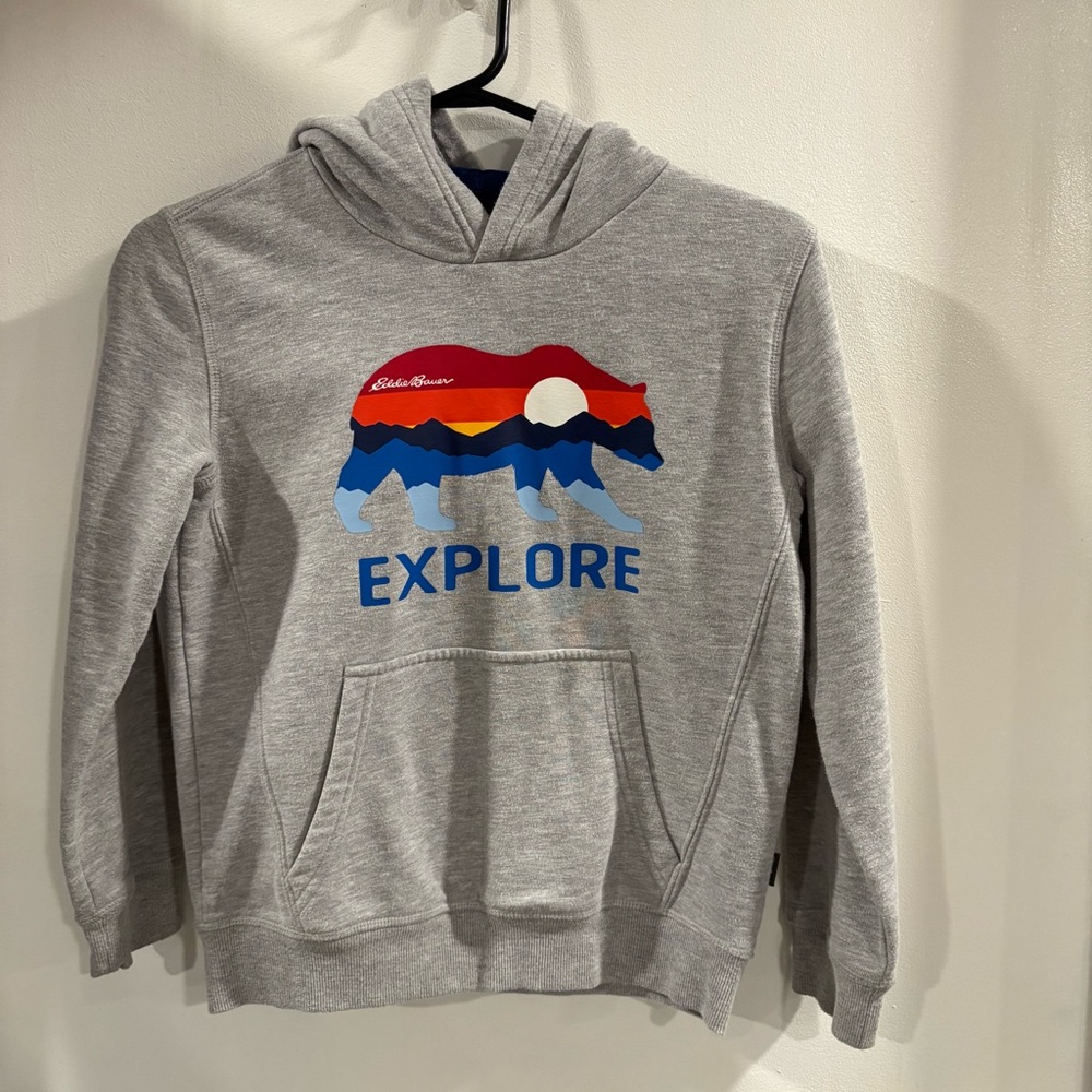 Eddie Bauer Gray Kids Hoodie